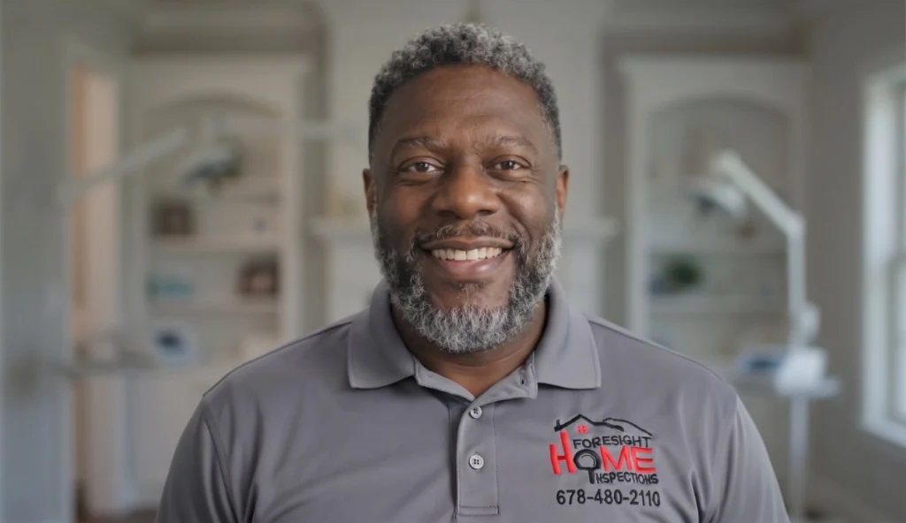 Christopher Boykin - Certified Master Inspector performing a home inspection in Atlanta GA